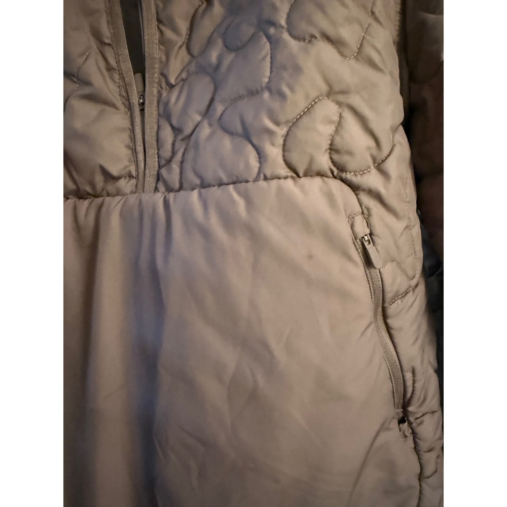 Avia Dusty Mauve Quilted Anorak Jacket Women's M Quarter Zip - Picture 4 of 4